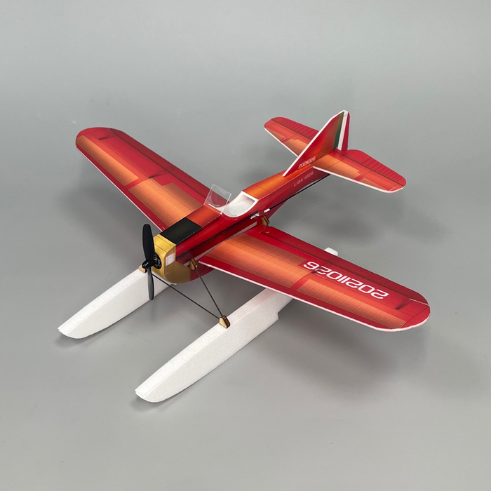 MinimumRC LISA Magnificent Italian Vintage 320mm Sea-plane micro 4CH RC Airplane KIT SFHSS-BNF Version(Not include Controller)