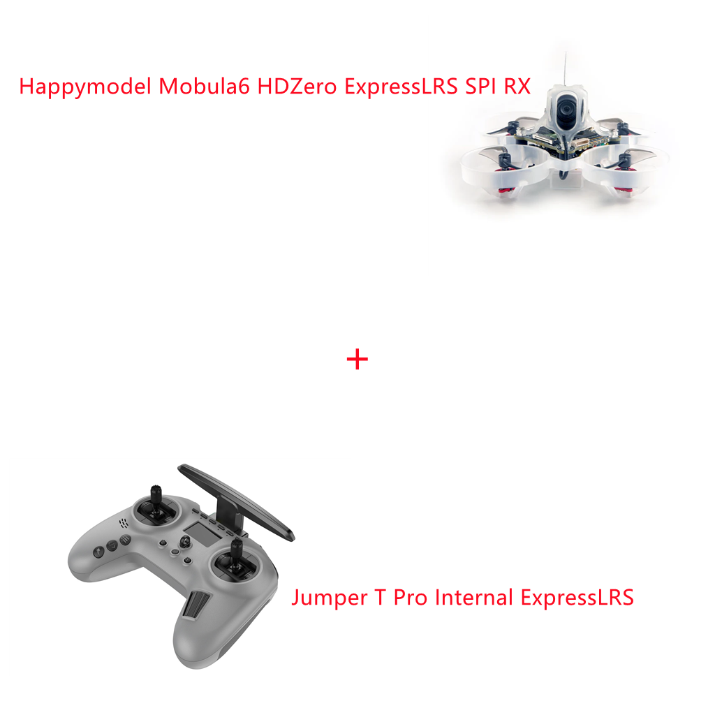 Happymodel Mobula6 HDZero ELRS/Frsky with Jumper T Pro ELRS/JP4-in