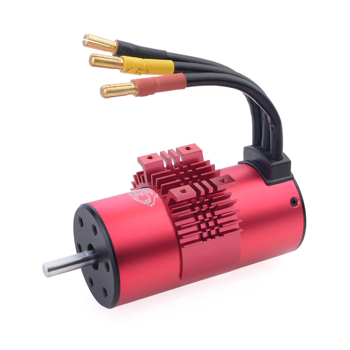 SURPASS 3674 2250KV Brushless Motor  with 120A Waterproof Brushless ESC and Cooling Shell Combo Set for 1/8 RC Car Truck