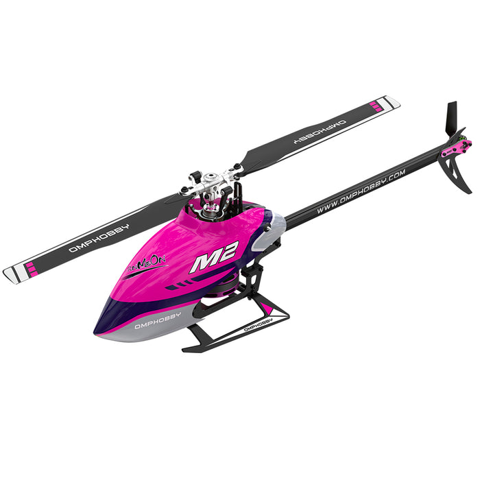 OMPHOBBY M2-2020 6CH 3D Flybarless Dual Brushless Motor Direct-Drive RC Helicopter PNP (Without Radio and Receiver)