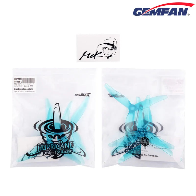 Gemfan Hurricane 51466 Propeller (Set of 8) - Makerfire