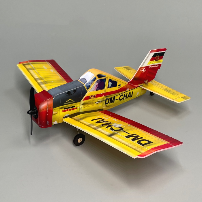 MinimumRC PZL-106 Q-series 4CH RC Airplane Smallest KIT SFHSS-BNF Version(Not include Controller) - Makerfire