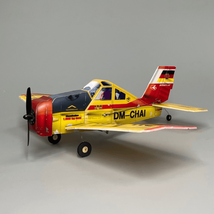 MinimumRC PZL-106 Q-series 4CH 320mm RC Airplane Smallest Airplane Flying Weight 33g SFHSS-BNF Version(Not include Controller) - Makerfire