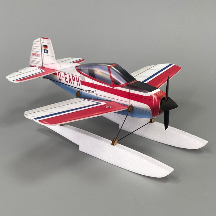 MinimumRC Pinkus Float Aerobatic 4CH 320mm Hilmar Lange が作成したマイクロ RC 航空機 SFHSS-BNF バージョン