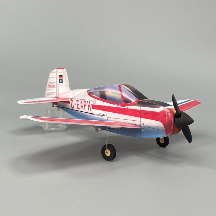 MinimumRC Pinkus Racer Aerobatic 4CH 320mm Micro RC Aircraft KIT SFHSS-BNF Version(Not include Controller) - Makerfire