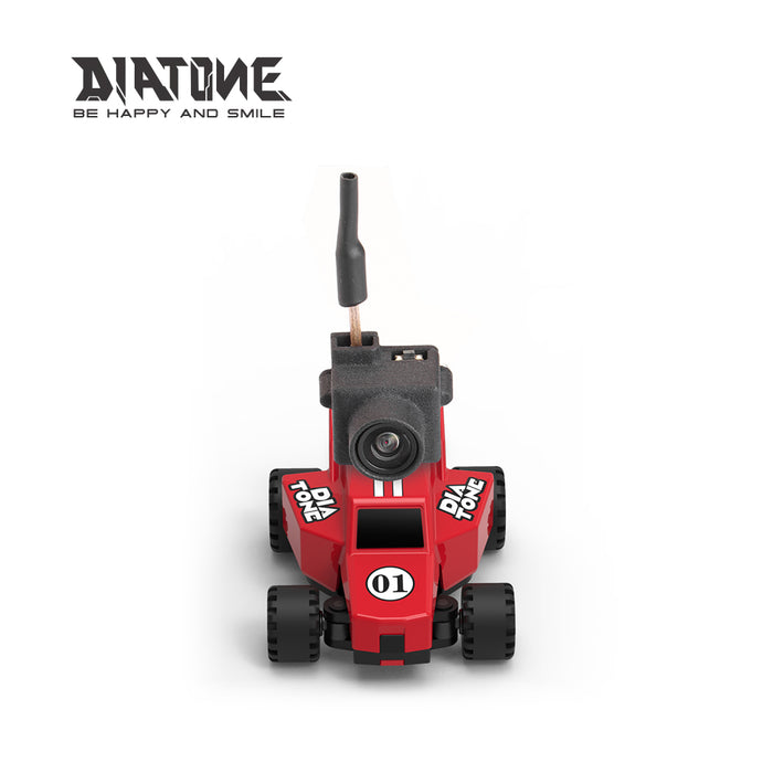 Diatone Q33 Karting 1/76 2.4G 33mm Distancia entre ejes FPV Goggles Mini RC Car Vehículos de control proporcional completo