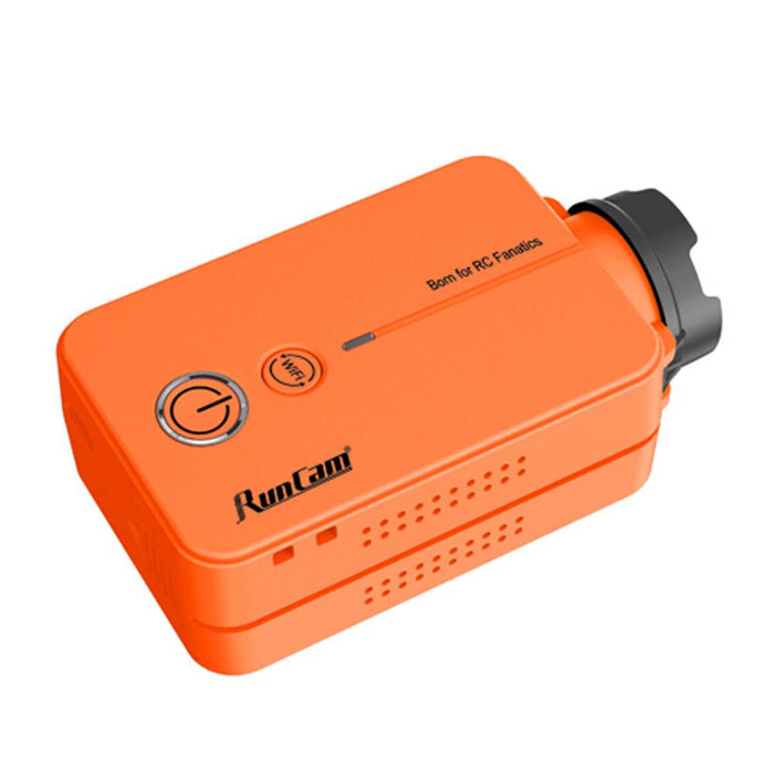 RunCam2 FPV Sport Camera 1080P 60fps HD Mini Action Dash Cam Mobius WIFI incorporado (naranja)