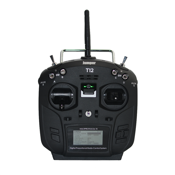 Jumper T12 PLUS Open Source 16ch Radio with JP4-in-1 Multi-protocol RF Module & HALL gimbals