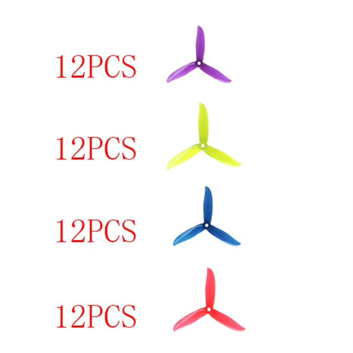 T5047C Pro New Cyclone Series Propeller 5" Pack of 48 (Each Color Pack of 12)