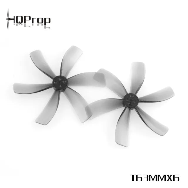 HQProp T63MMX6 Light Grey (4CW+4CCW)-Poly Carbonate - Makerfire