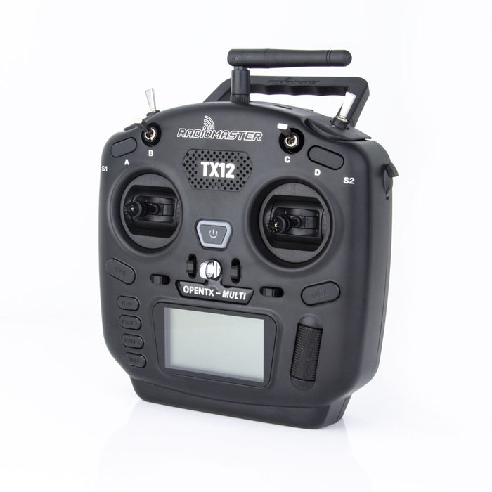 RadioMaster TX12 16ch OpenTX Transmisor de sistema de radio proporcional digital compatible con múltiples módulos para RC Drone 