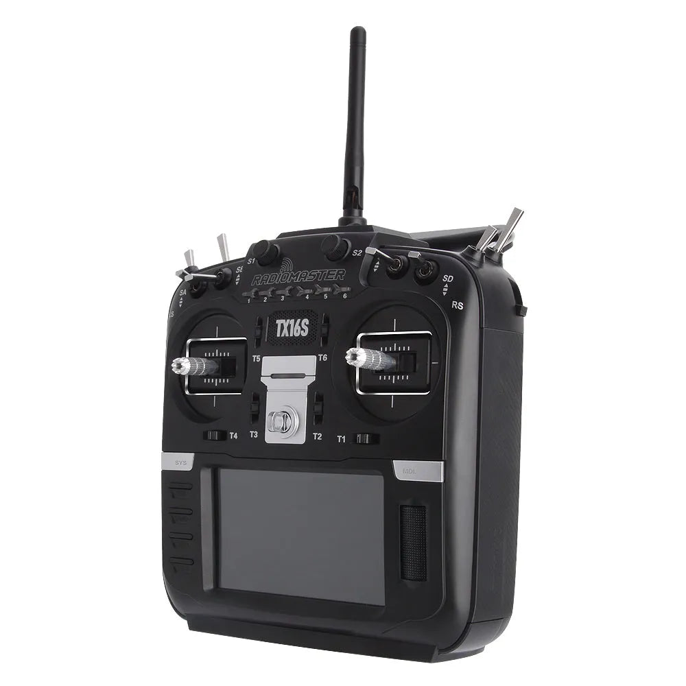 RadioMaster TX16S Hall Sensor Gimbals 2.4G 16CH Multi-protocol RF System OpenTX Mode2 Transmitter with TBS MicroTX V2 - Makerfire