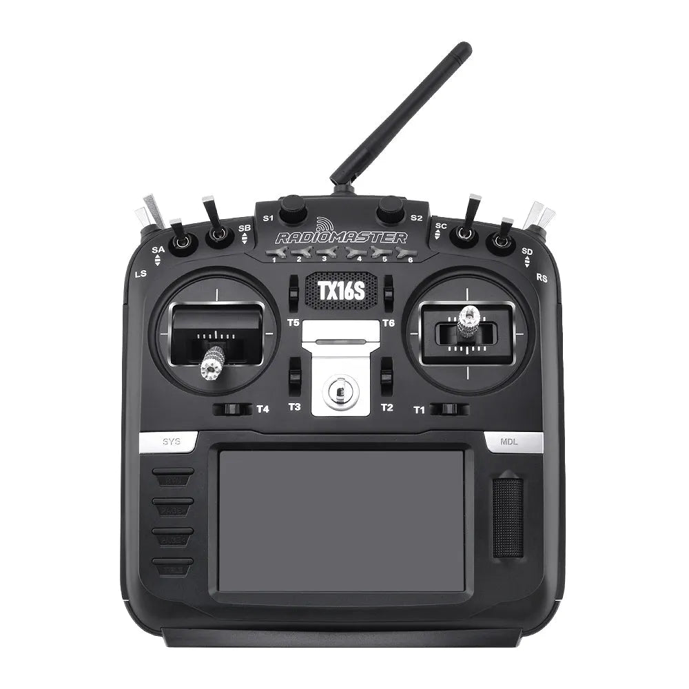 RadioMaster TX16S Hall Sensor Gimbals 2.4G 16CH Multi-protocol RF System OpenTX Mode2 Transmitter with TBS MicroTX V2 - Makerfire