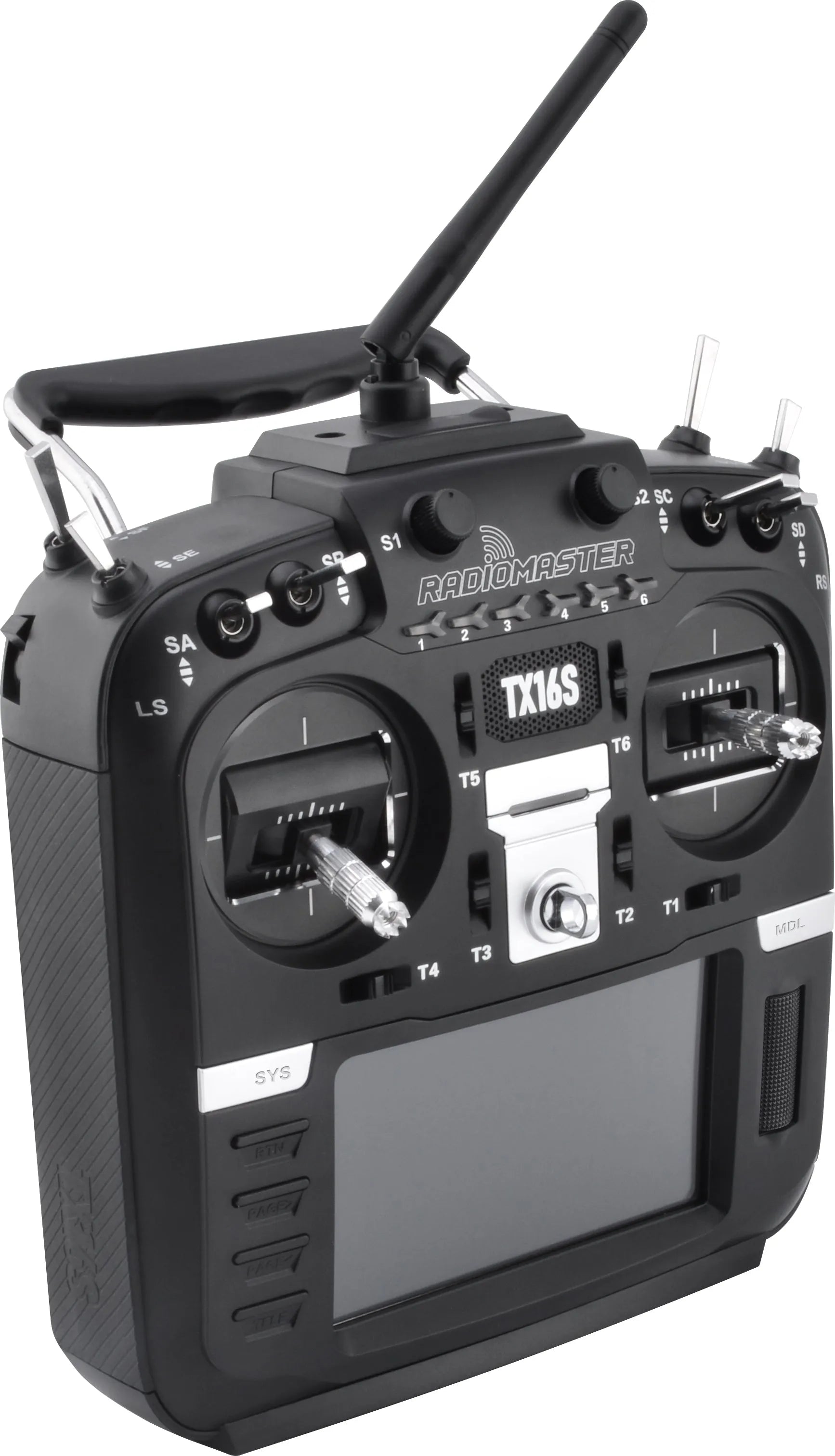 RadioMaster TX16S Hall Sensor Gimbals 2.4G 16CH Multi-protocol RF System OpenTX Mode2 Transmitter with TBS MicroTX V2 - Makerfire