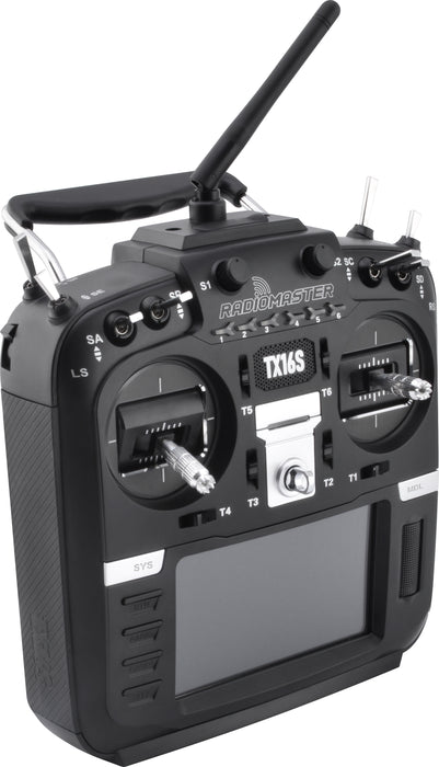 RadioMaster TX16S Hall Sensor Gimbals 2.4G 16CH Multi-protocol RF System OpenTX Mode2 Transmitter with TBS MicroTX V2