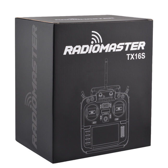 RadioMaster TX16S Hall Sensor Gimbals 2.4G 16CH Multi-protocol RF System OpenTX Mode2 Transmitter with TBS MicroTX V2
