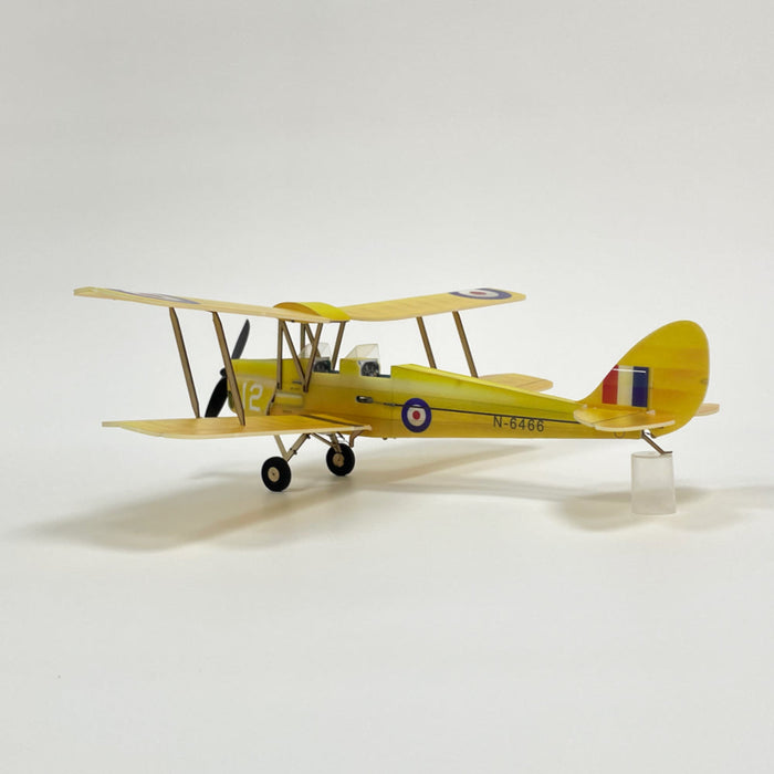 MinimumRC Tigermoth DH-82A Micro Scale 4CH 360mm RC Airplane SFHSS-BNF Version(Not include Controller) - Makerfire