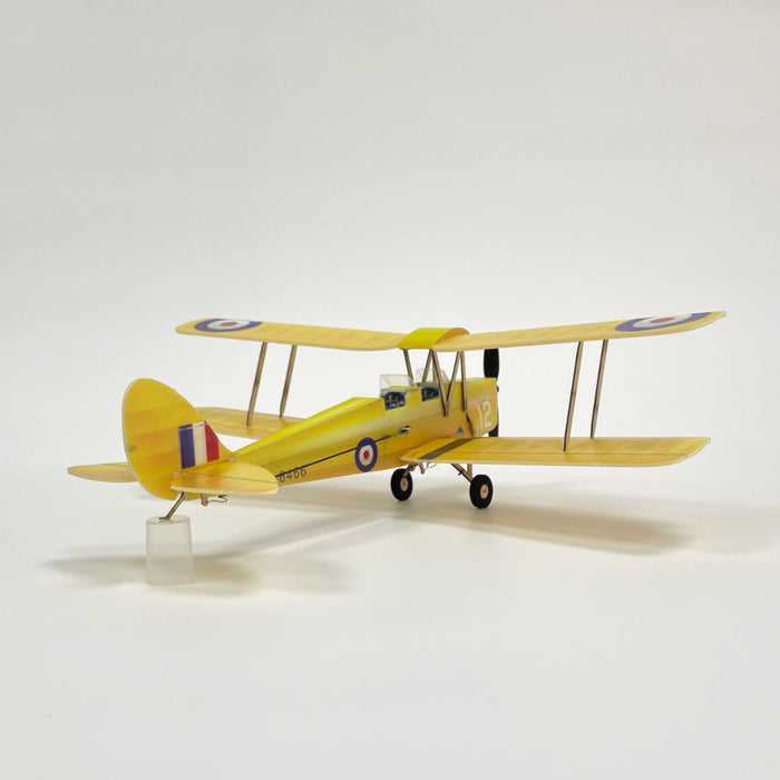 MinimumRC Tigermoth DH-82A Micro Scale 4CH 360mm RC Airplane SFHSS-BNF Version(Not include Controller) - Makerfire