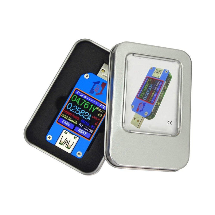 UM25C Color LCD Display Tester, 1.44 Inch 5A USB 2.0 Type- C Bluetooth Communication Version