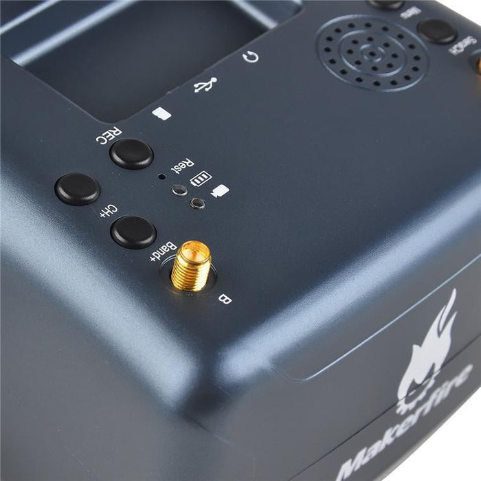 Makerfire VR008 Pro 4.3 pulgadas 5.8G 40CH FPV Gafas con DVR