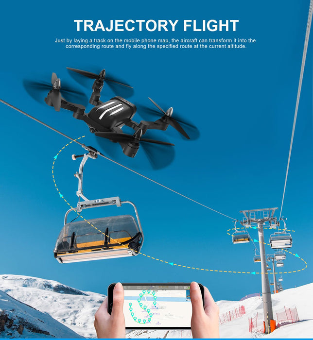 BAYANGTOYS X28 GPS 5G WiFi 1080P FPV Follow Me Foldable RC Quadcopter Aerial Drone