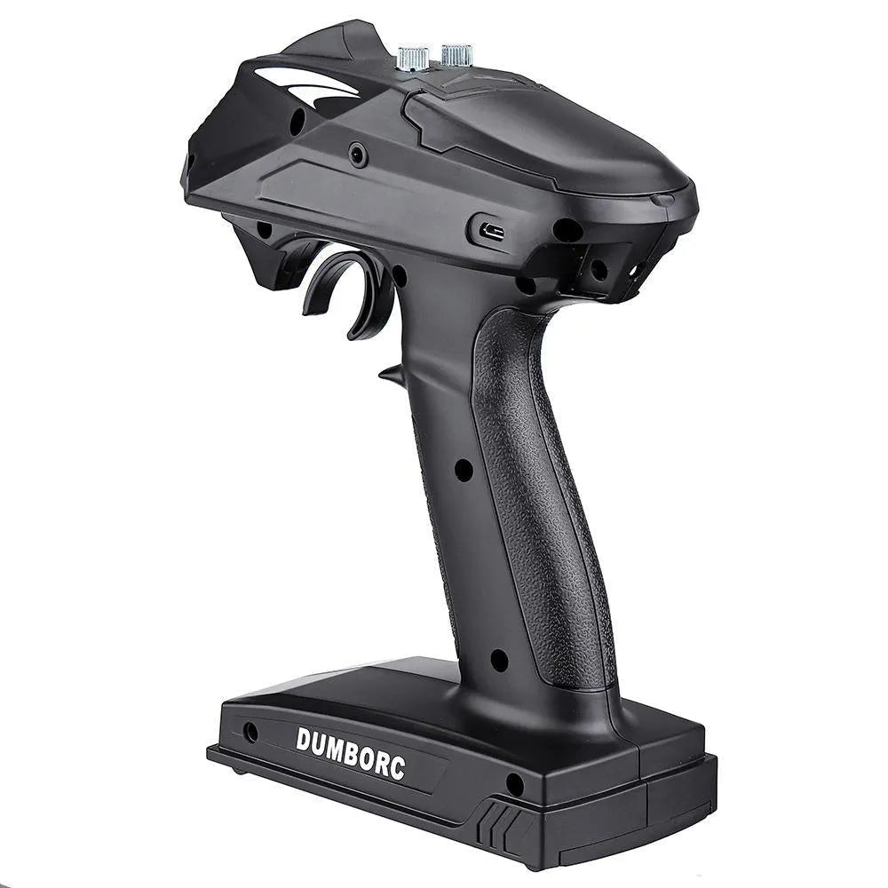 Dumborc X6 6CH 2.4G Transmitter X6F/X6FG Gyro Receiver Gun Type Remote Control For RC Car Boat Tank Model - Makerfire