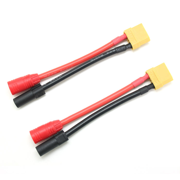 XT90 Female to AS150 Male Connector XT150 Parallel Battery Converter Cable for DJI S900 S1000