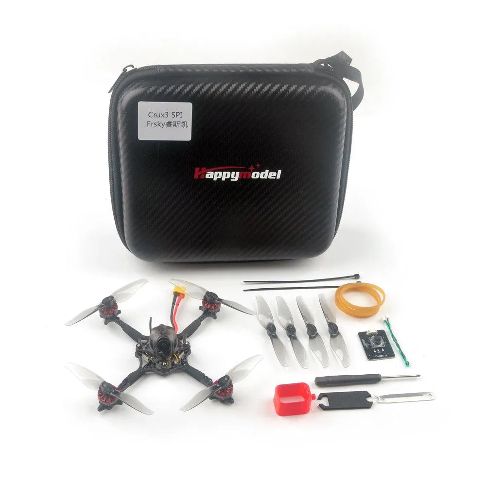 Happymodel 1-2S Crux3 3 inch Brushless Toothpick Drone with Frsky SPI/Flysky SPI/DSM2/X SPI/RXSR/TBS Receiver - Makerfire