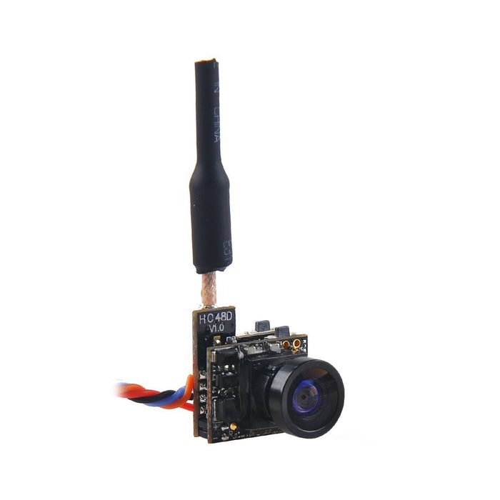 FPV Micro AIO Camera 5.8G 48CH 25mW Transmitter Switchable Raceband 13dBi