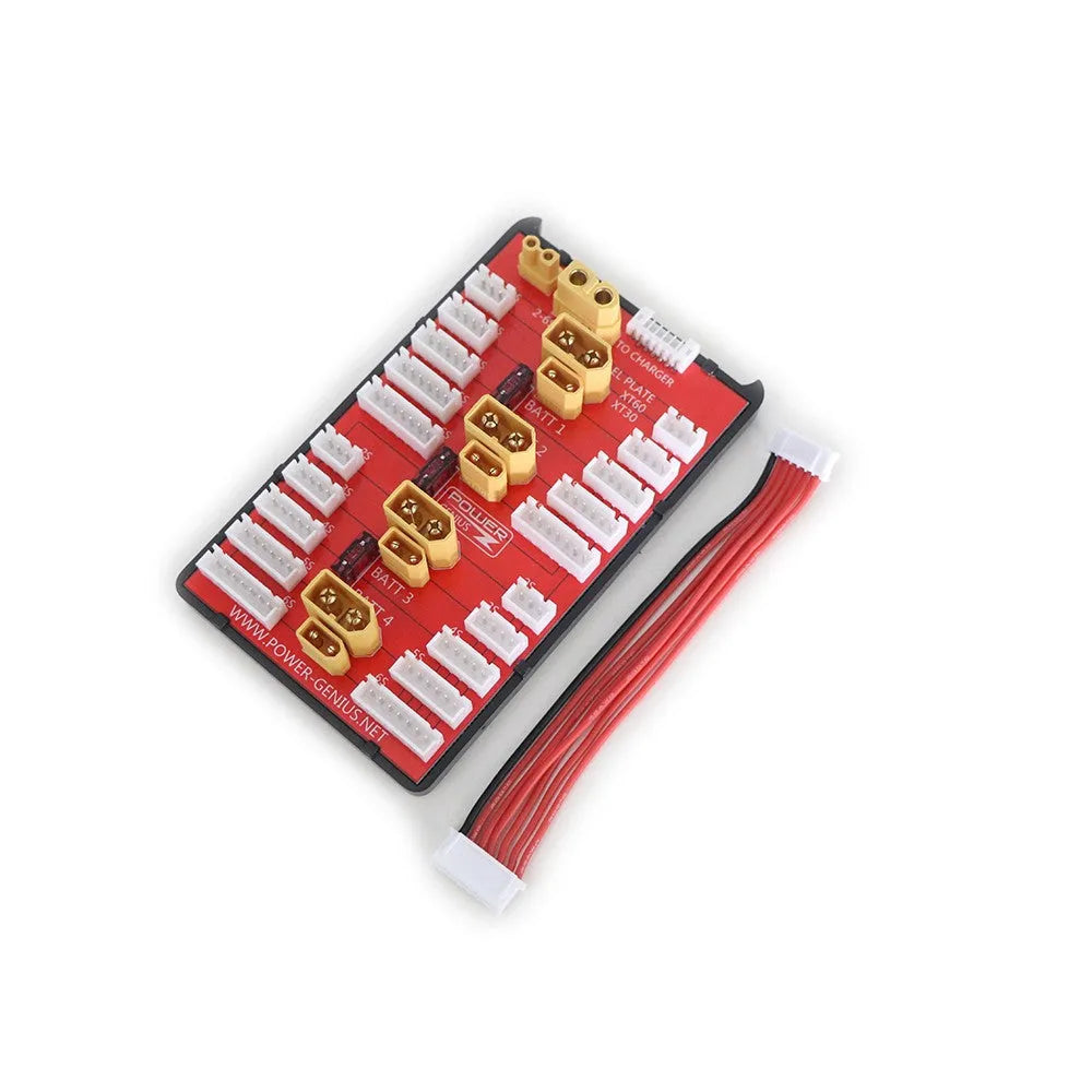 XT30 XT60 Balance Board Lipo Battery Parallel Charging Board 2 in 1 PG Parallel for 2S-6S Lipo Battery - Makerfire