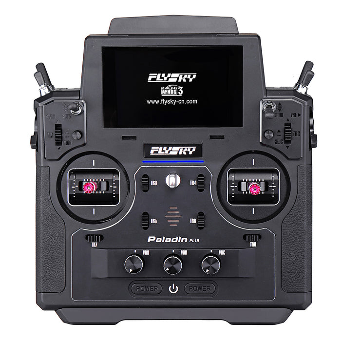 FLYSKY FS-PL18 Paladin 2.4G 18CH ラジオ送信機 FS-FTr10 受信機付き HVGA 3.5 インチ TFT タッチスクリーン モード 2 (左手スロットル)
