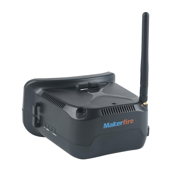 Makerfire VR006 ミニ FPV ゴーグル ヘッドセット 3 インチ 800*600 ディスプレイ 5.8G 40CH 内蔵 3.7V 500mAh