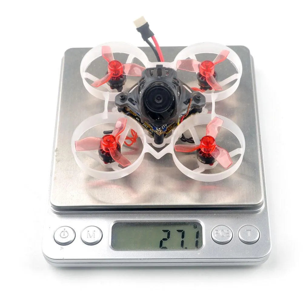 Happymodel Mobula6 HD 65mm Crazybee F4 Lite 1S Whoop FPV Racing Drone BNF w/ Runcam Split3-lite 1080P HD DVR Camera Compatible Frsky D8 Receiver - Makerfire