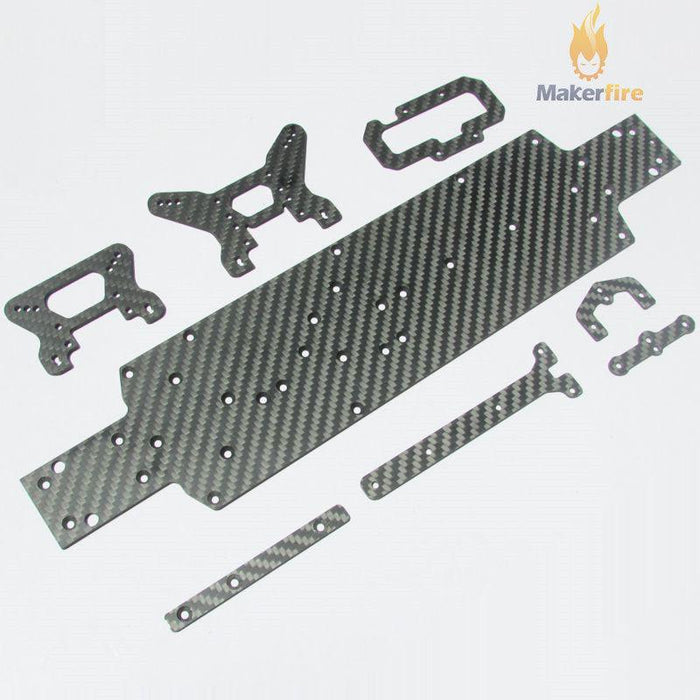 Carbon Fiber Chassis Kit Upgrade Parts WLToys 104001 - Makerfire