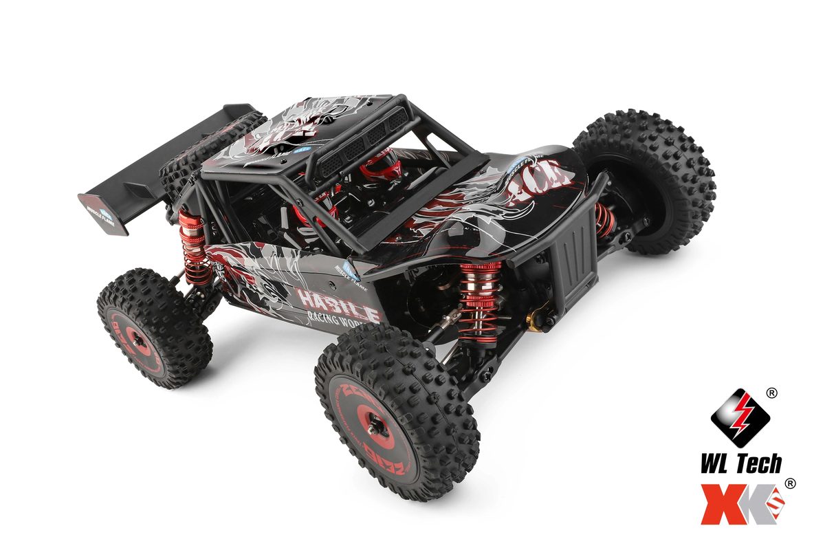 New Wltoys 124016 V2 Upgraded 1/12 2845 4300KV brushless Motor RC Car - Makerfire