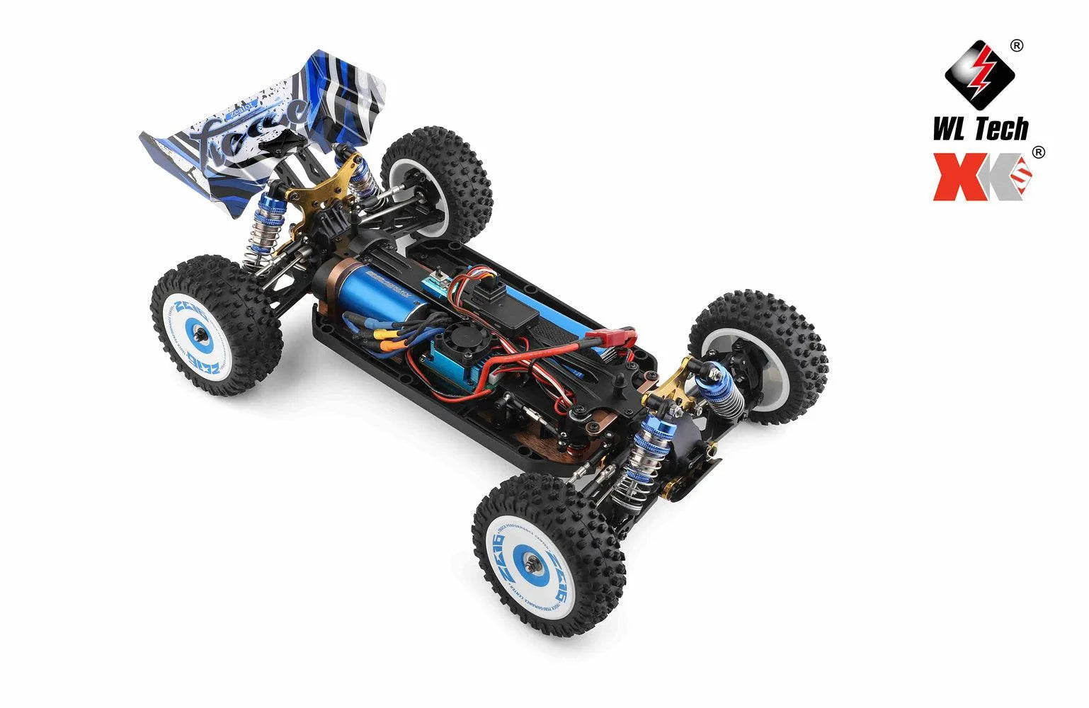 New Version Upgraded Wltoys 124017 V2 RTR 1/12 2845 4300KV brushless Motor RC Car - Makerfire