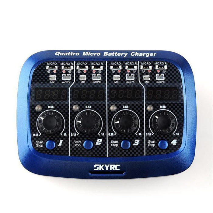 SKYRC Quattro 1 セル 1S Tiny Whoop LiPo バッテリー充電器